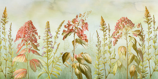 florafresco meadow mural wallpaper