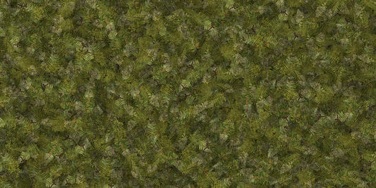 green glow fern frescoes mural wallpaper