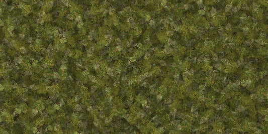 green glow fern frescoes mural wallpaper