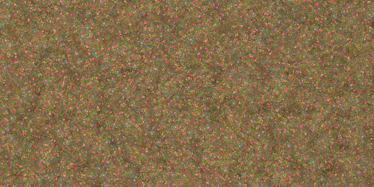 Blossom Bliss Embroidery mural wallpaper