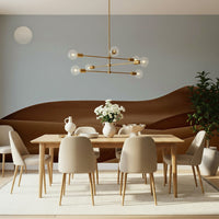 Curving sand hills and bright sun on Dunes Under the Sun Wall Mural.