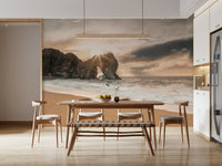 Splendid Durdle Door formation, wallpaper, ethereal light rays., GD7102