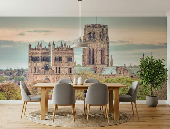Durham Cathedral wall mural with historic Gothic architecture GD7312

