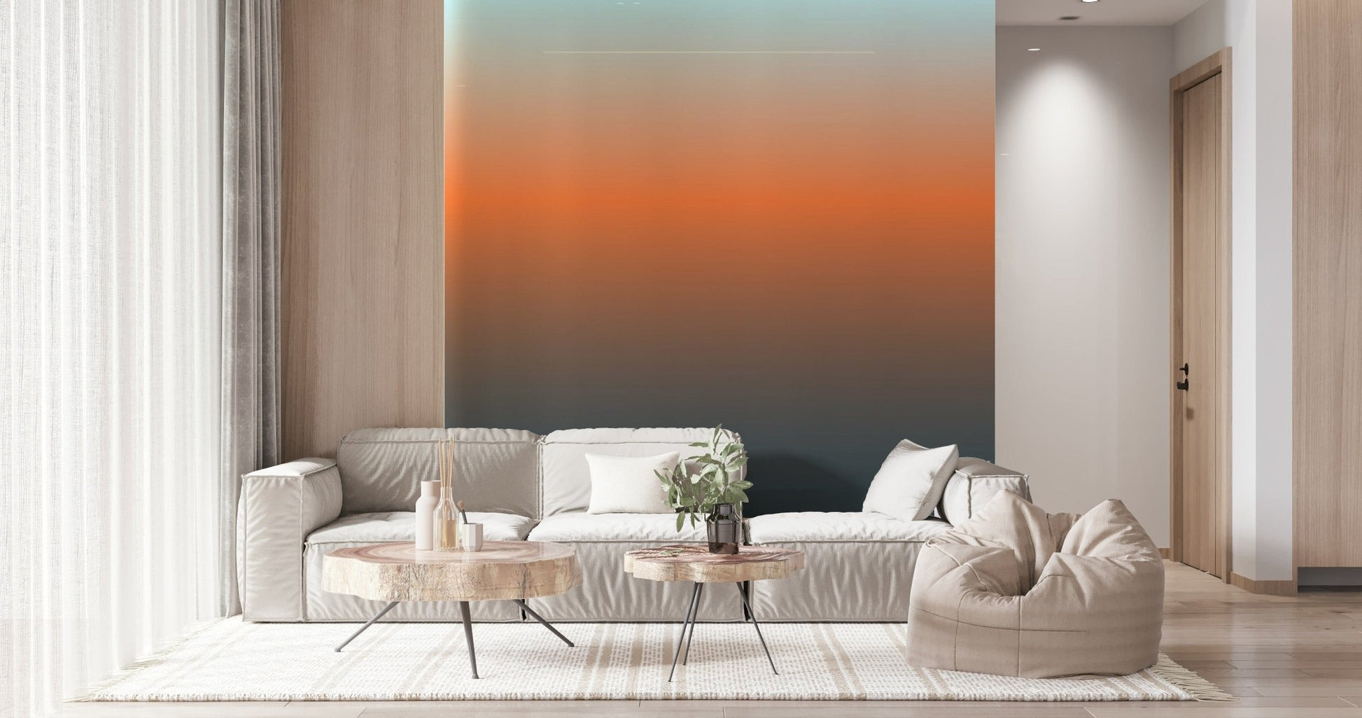 Decorative wall art Dusk Horizon fading sky surface