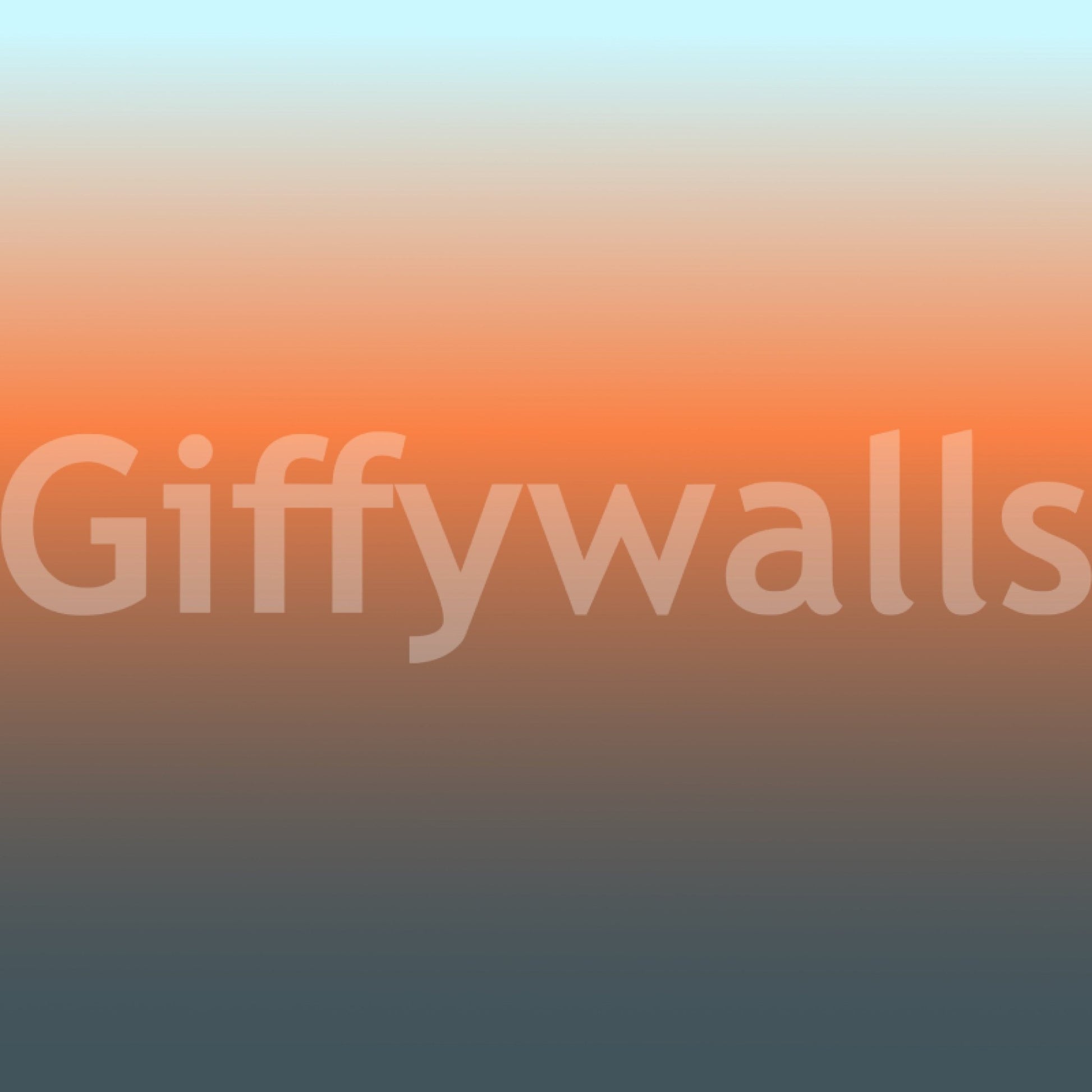 Seamless Dusk Horizon wall product orange evening mood