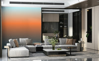 Sunset wallpaper mural warm glow Dusk Horizon tones