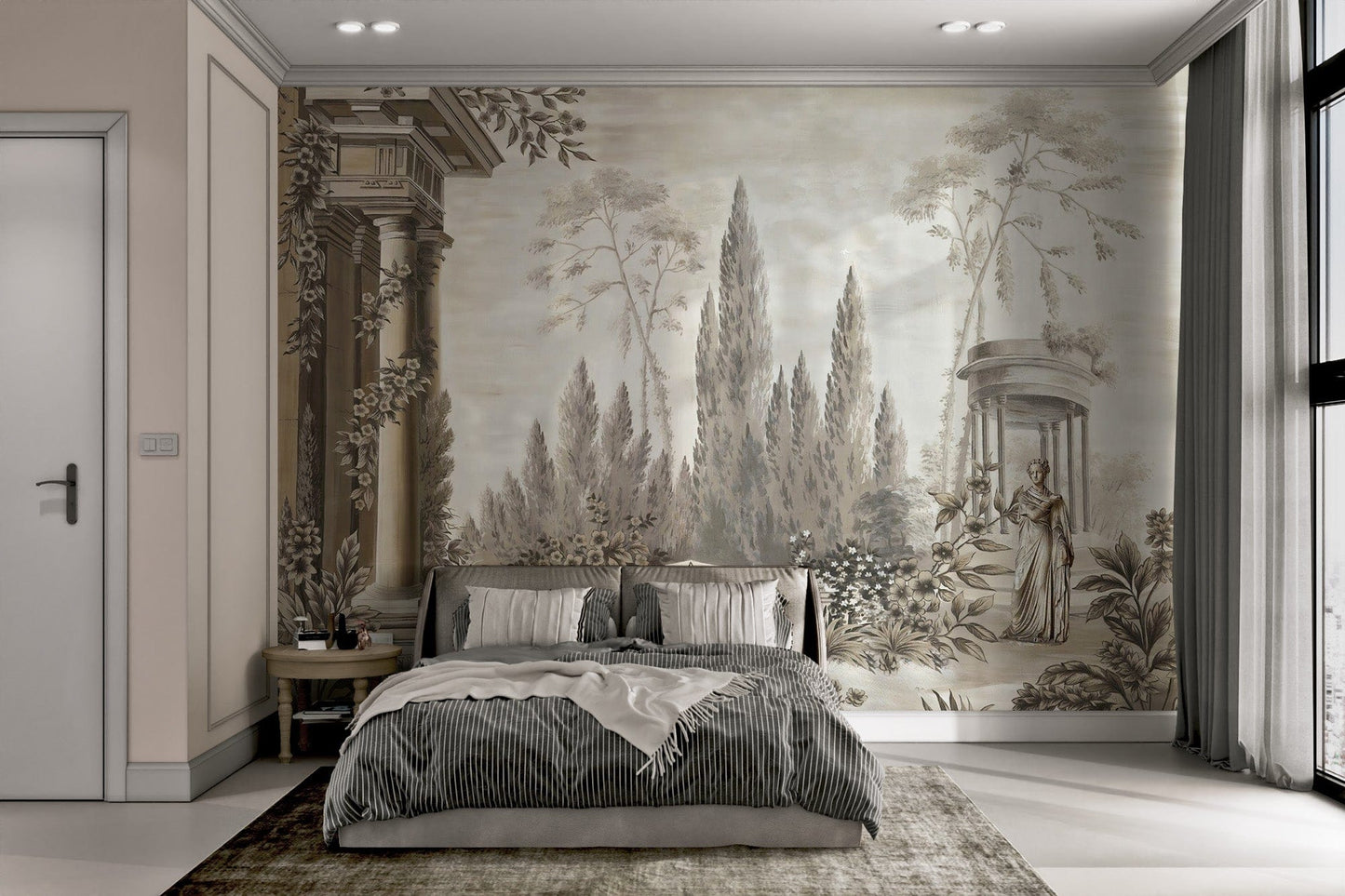 Dusky Forestry Fort Wallpaper Murals