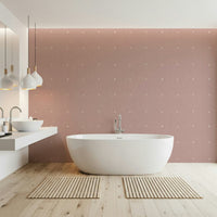 Dusty Rose Grid Wallpaper⁠