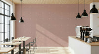 Dusty Rose Grid Wallpaper⁠