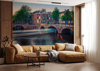 Dutch Canal Dreams Wall Mural