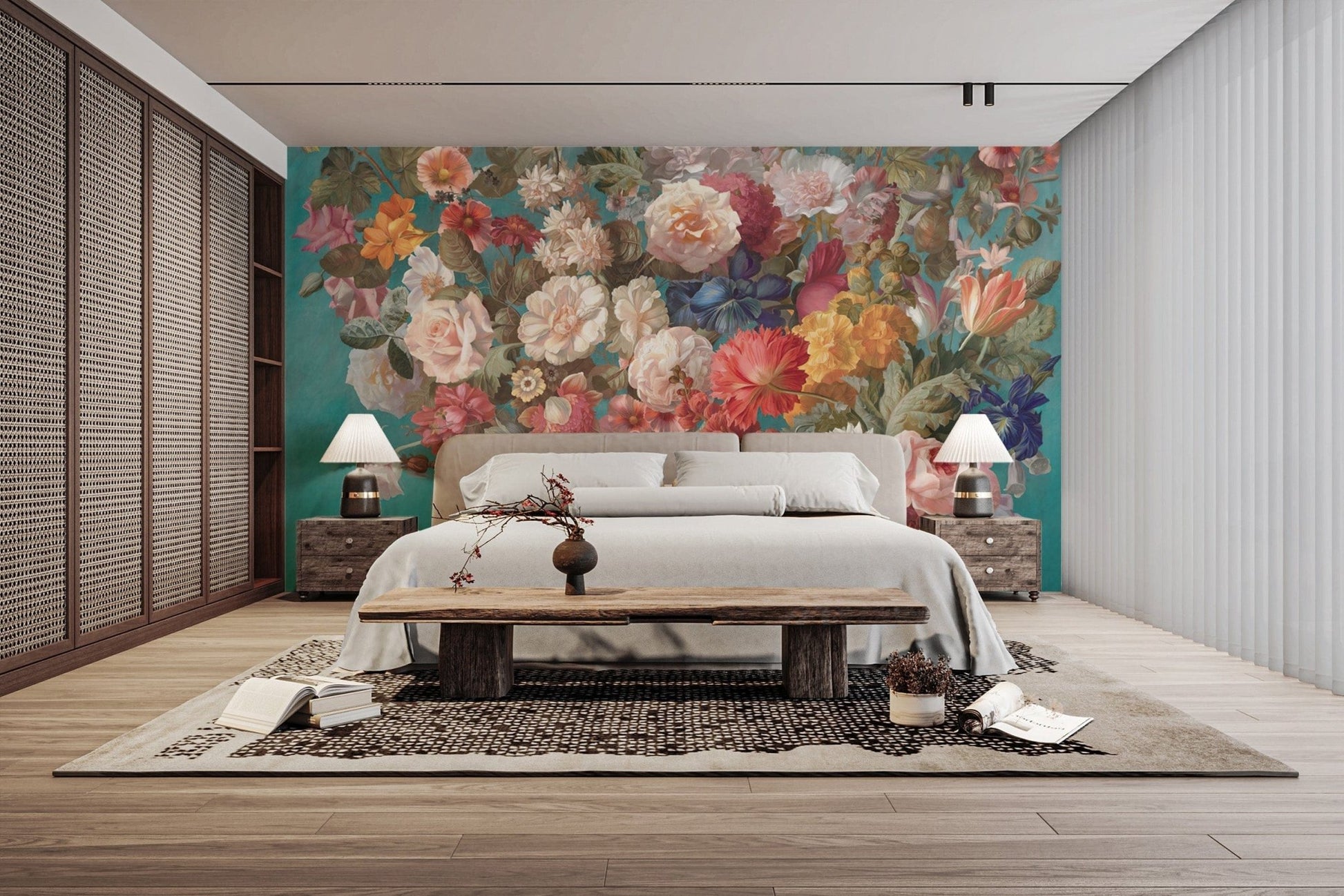 Luxurious Dutch-inspired wall murals for classic decor B478