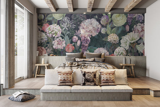 Dutch Roses Floral Wallpaper Murals B475