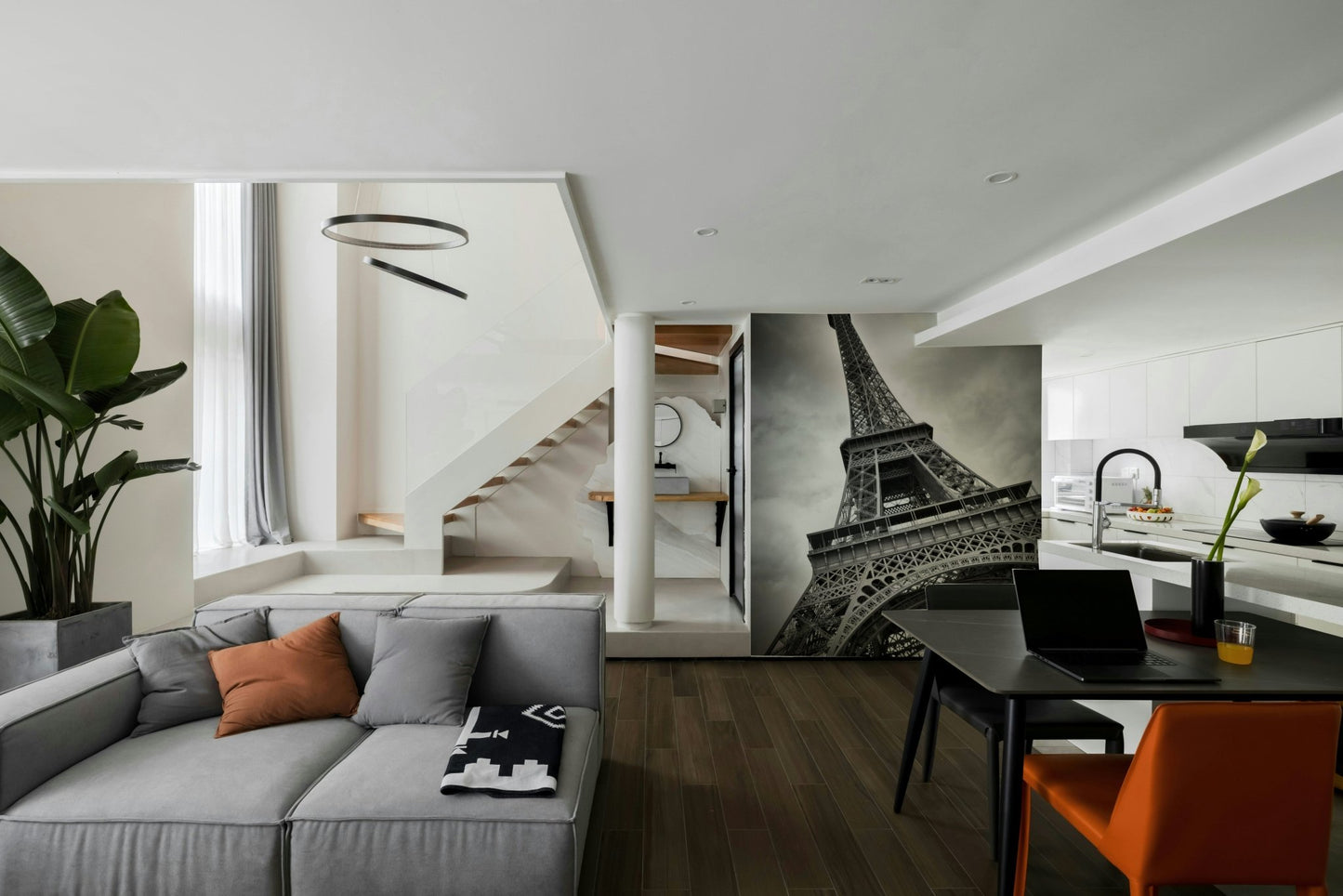 Paris mural wallpaper for modern interiors

