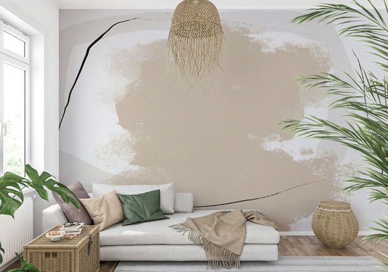 Earth Tones Abstract Wall Mural GD5452