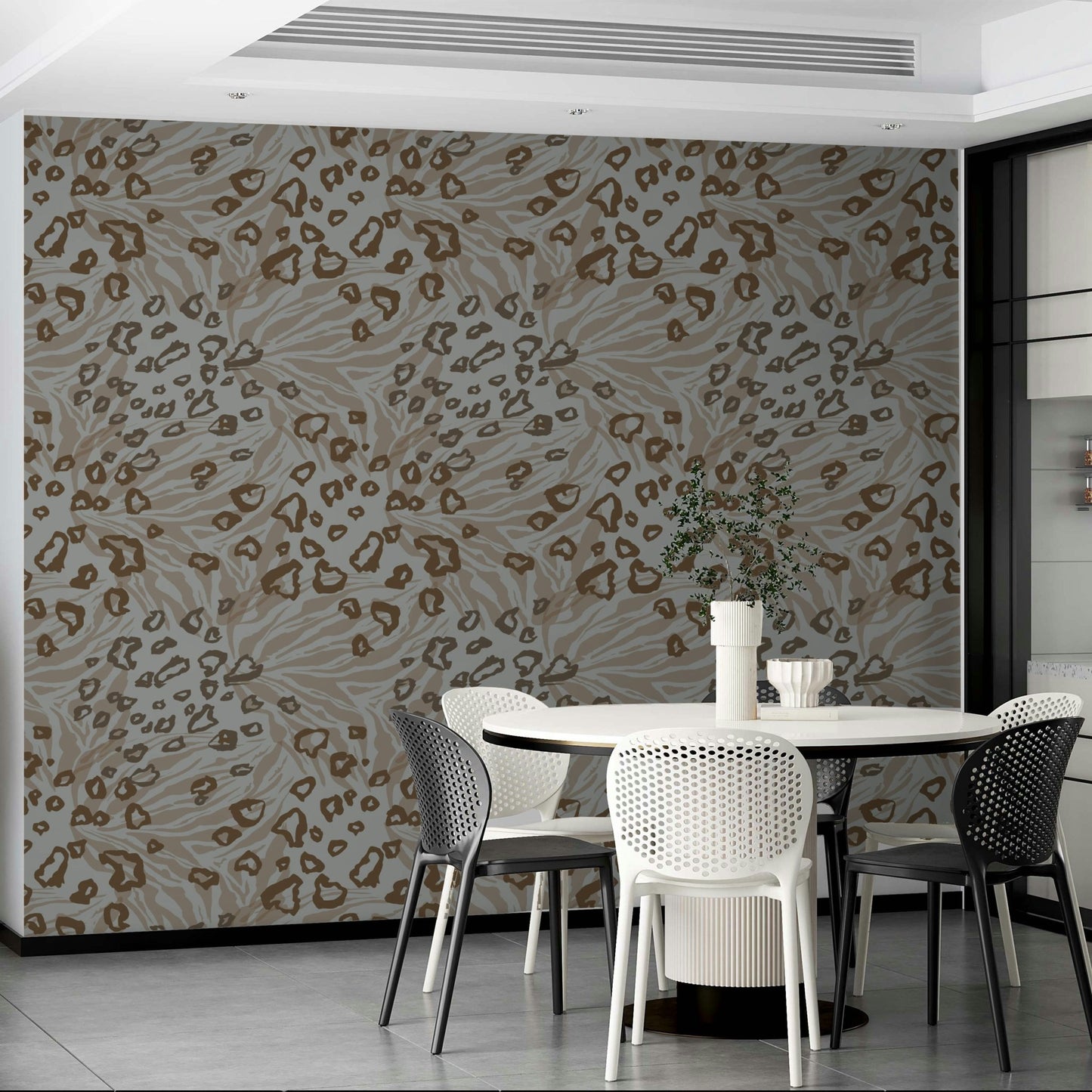 Earth Tones Animalia Wallpaper⁠