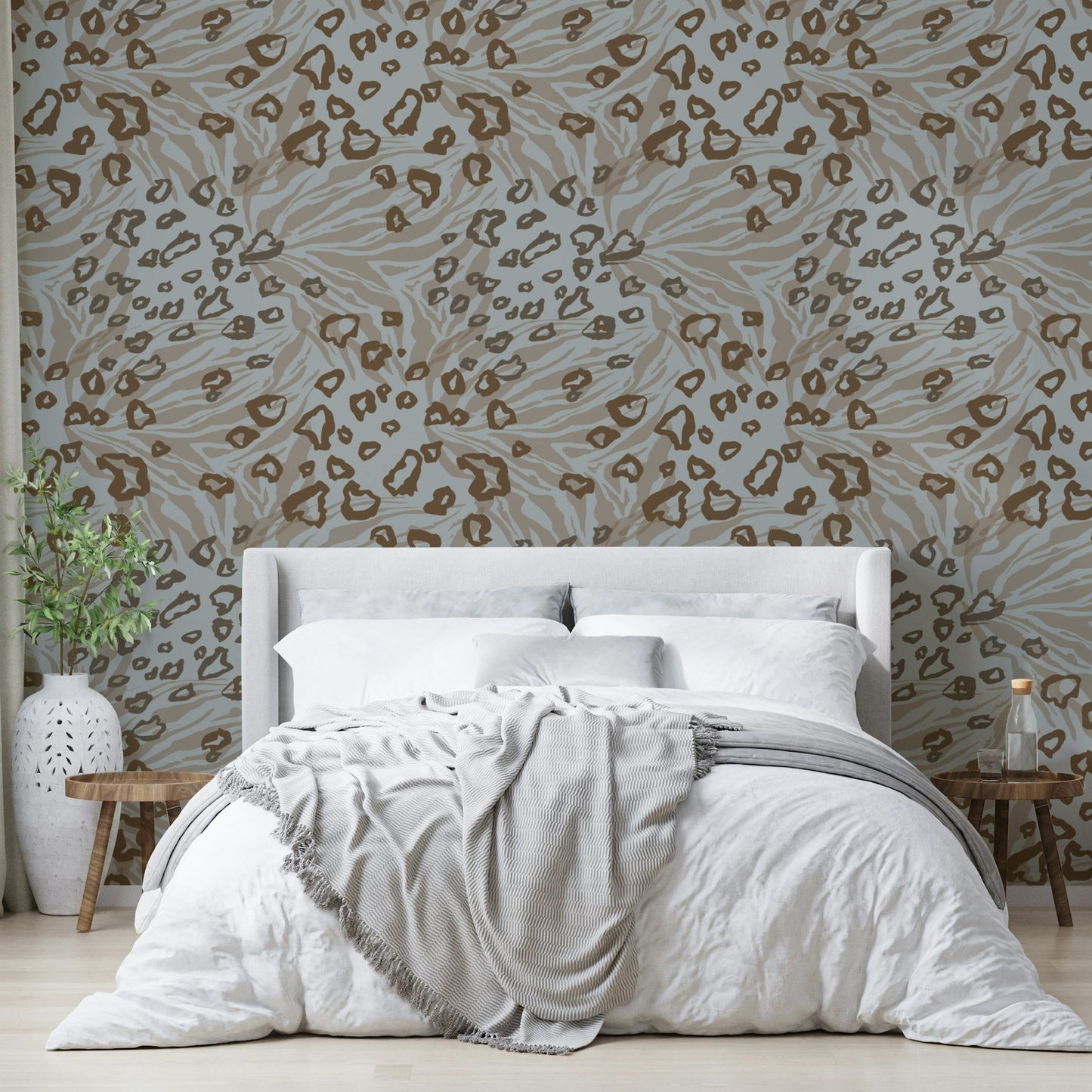 Earth Tones Animalia Wallpaper⁠