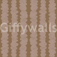 Non-woven wallpaper with architectural column design


