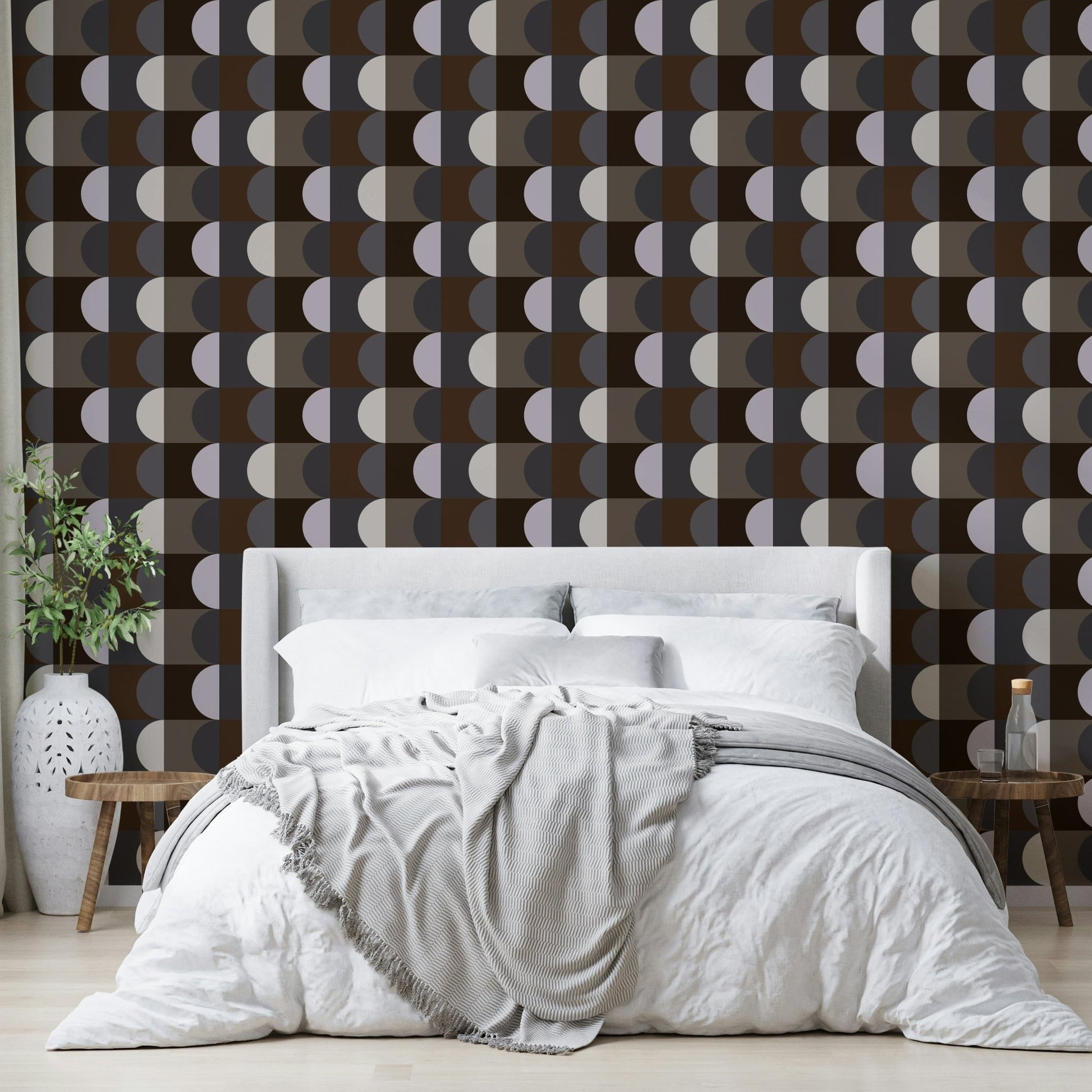 Subtle patterns on Earthen Echoes textured wallpaper

