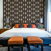 Earthy textured wallpaper featuring natural design

