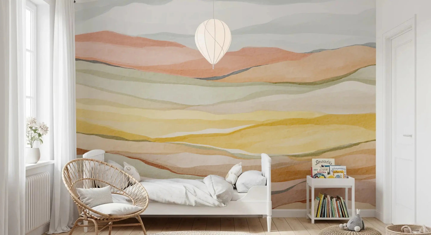 Earthen Horizon Serenity Wall Mural
