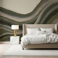 Textured flowing stripes in Textured Landscape wall mural, GD8740