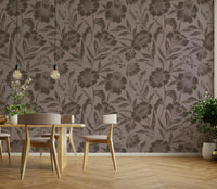 The color palette is warm and natural, with shades of beige, brown, and muted green.
