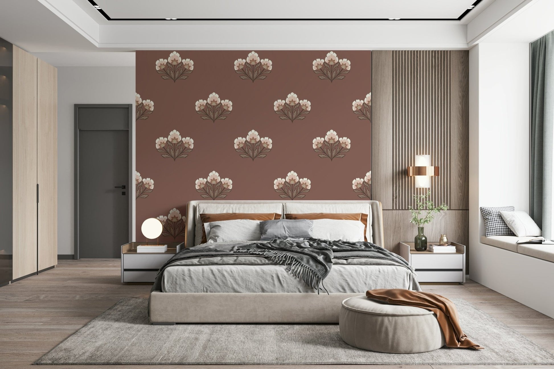 Earthy Blossom Wallpaper⁠