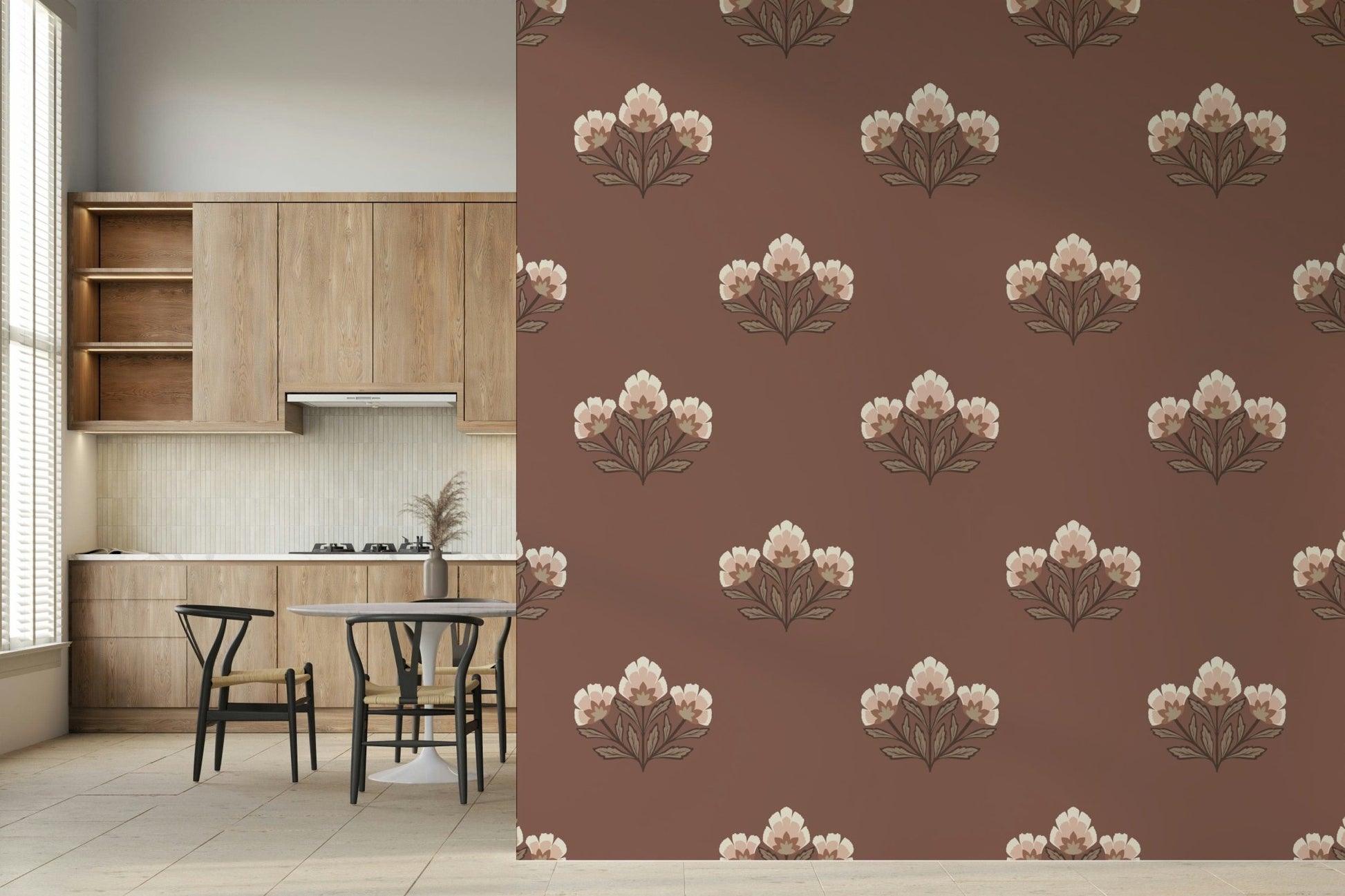 Earthy Blossom Wallpaper⁠
