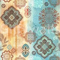 A calming modern design wallpaper mural that defines a space., GD5839