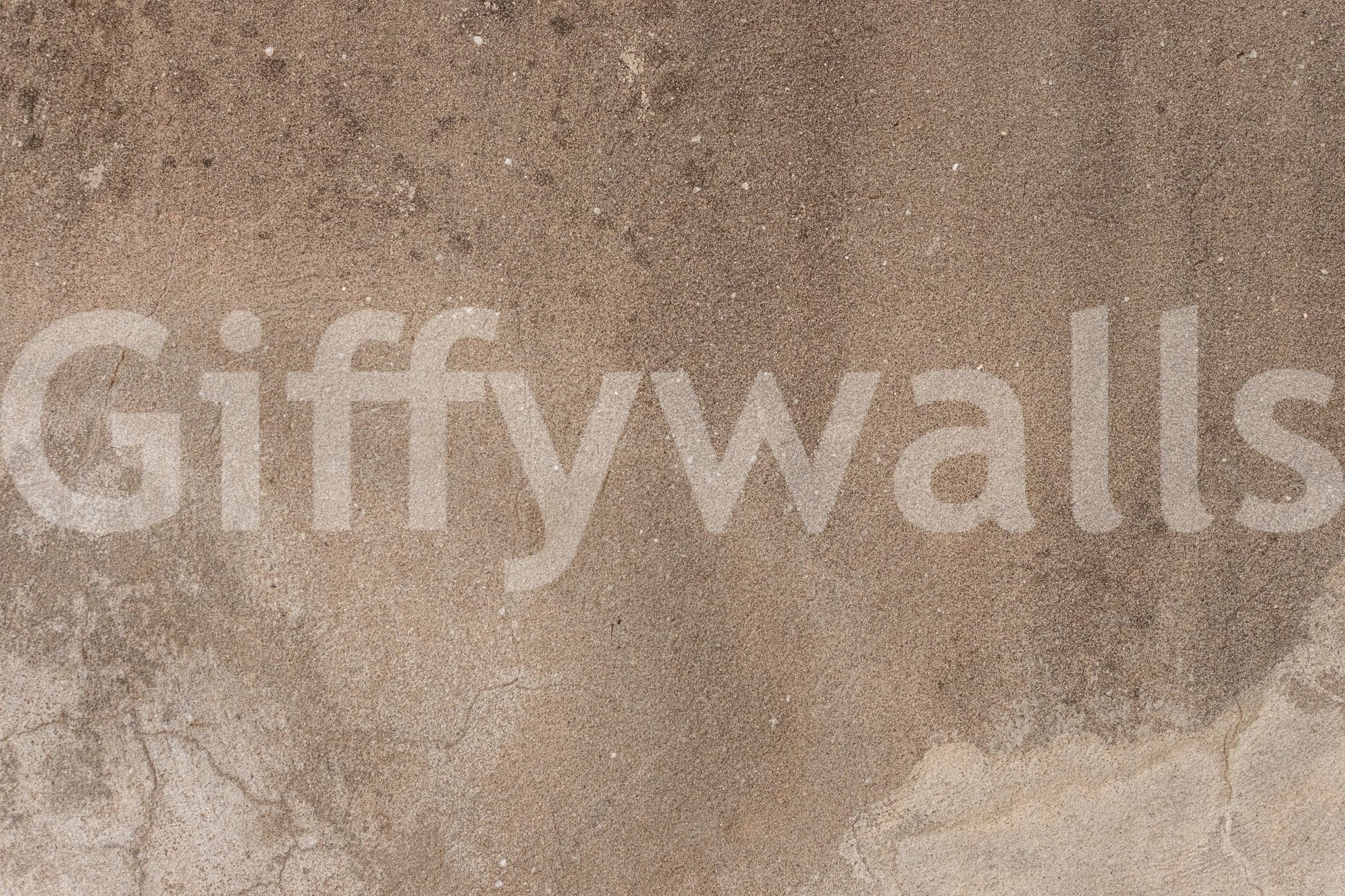 Neutral, layered canvas texture in a minimalist living space mural.