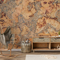 Wall decor evoking the raw beauty of natural materials. GD3048


