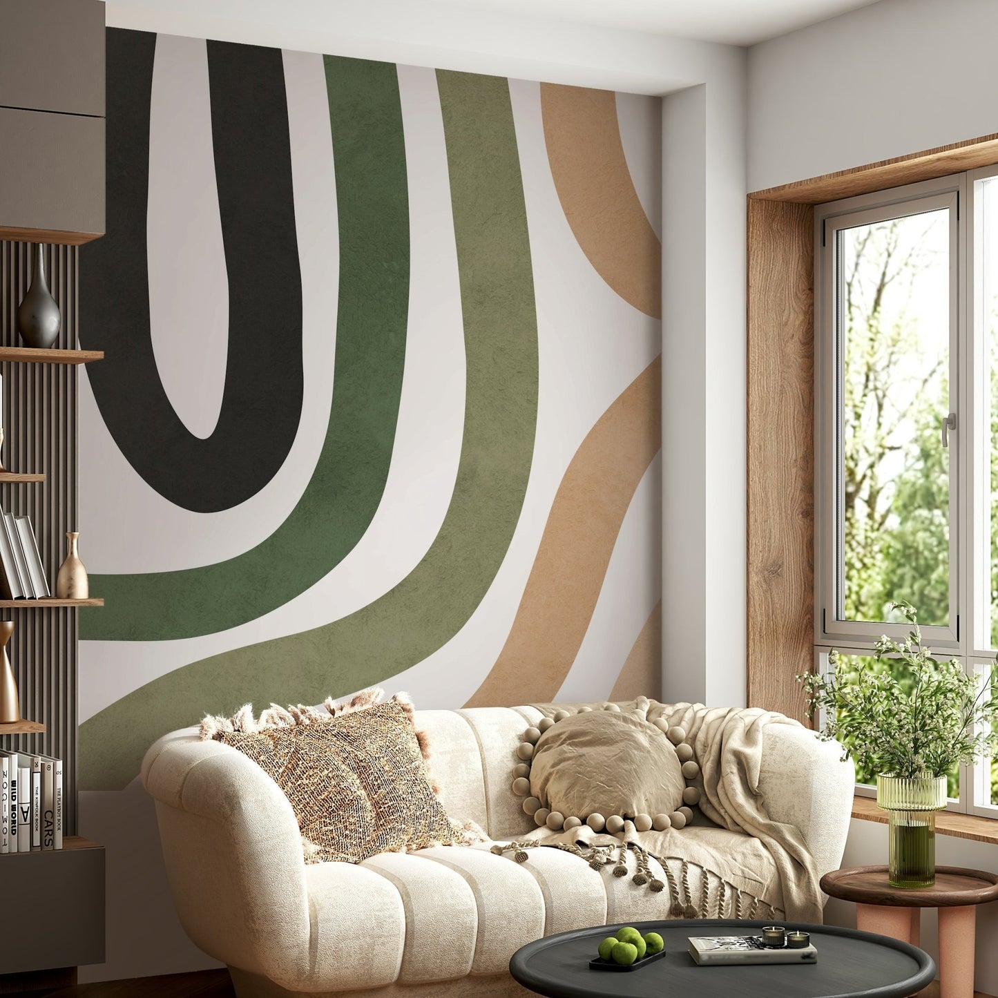 The mural has a smooth, high-resolution appearance.

