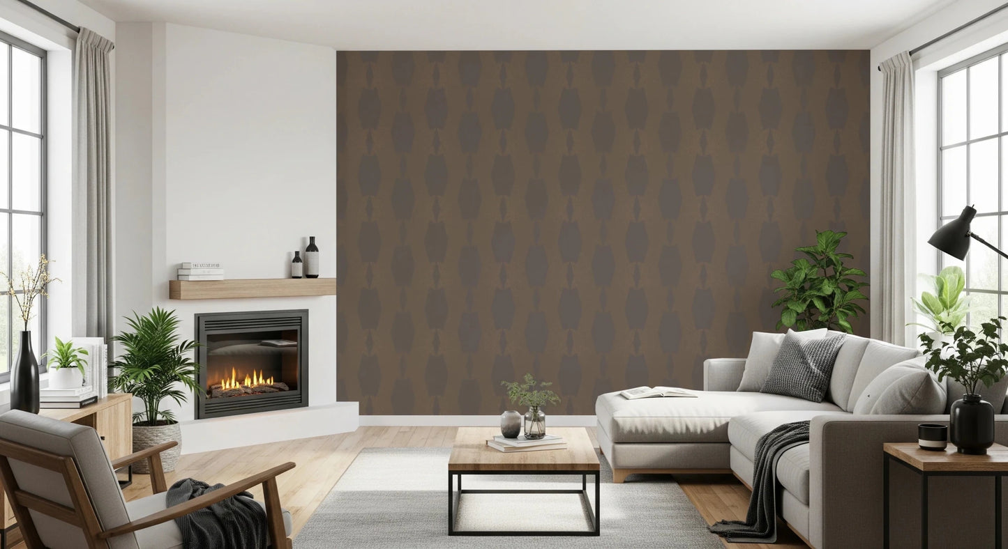 Minimalist geometric wallpaper for sophisticated home wall decor