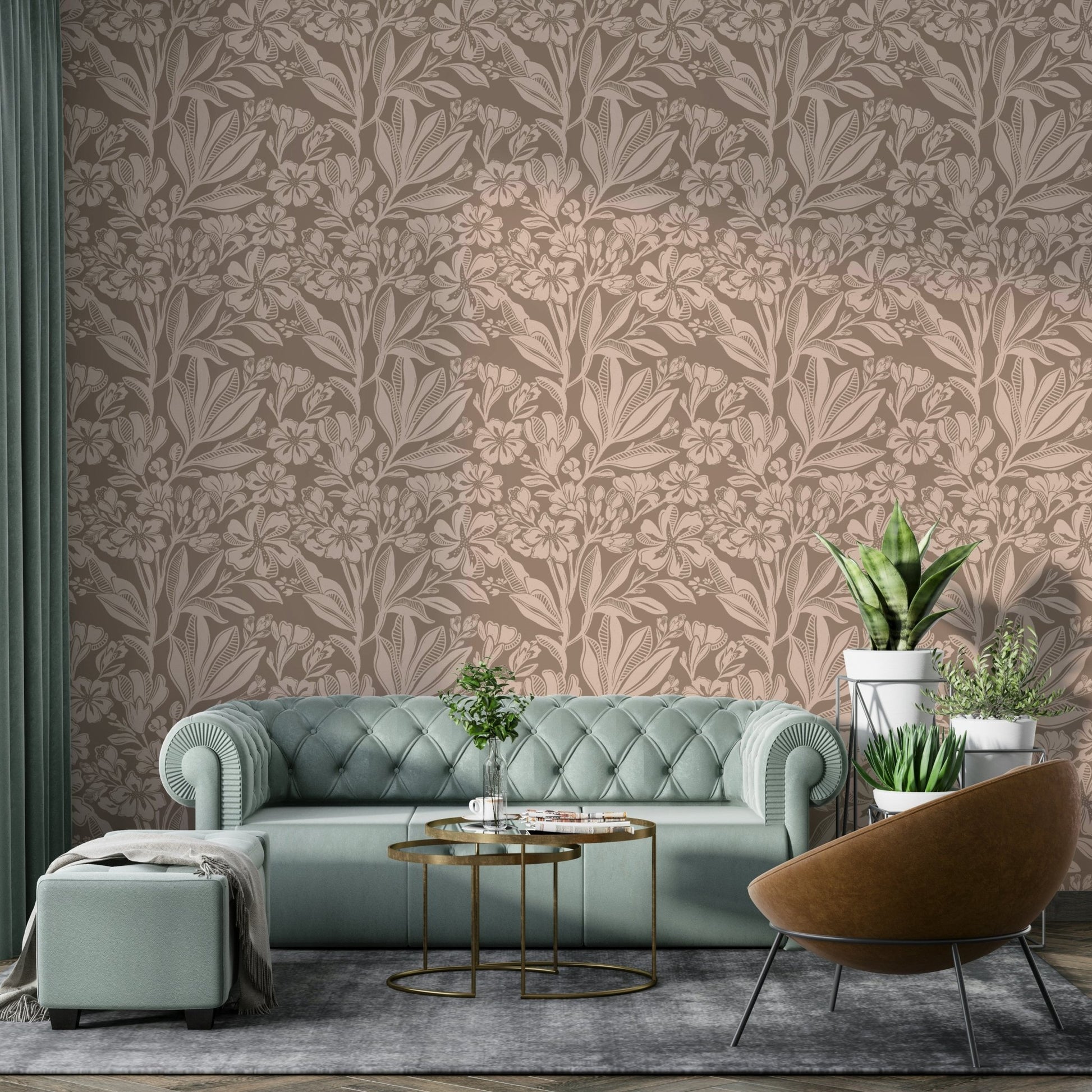 Natural textured wall mural wallpaper for walls, GD981