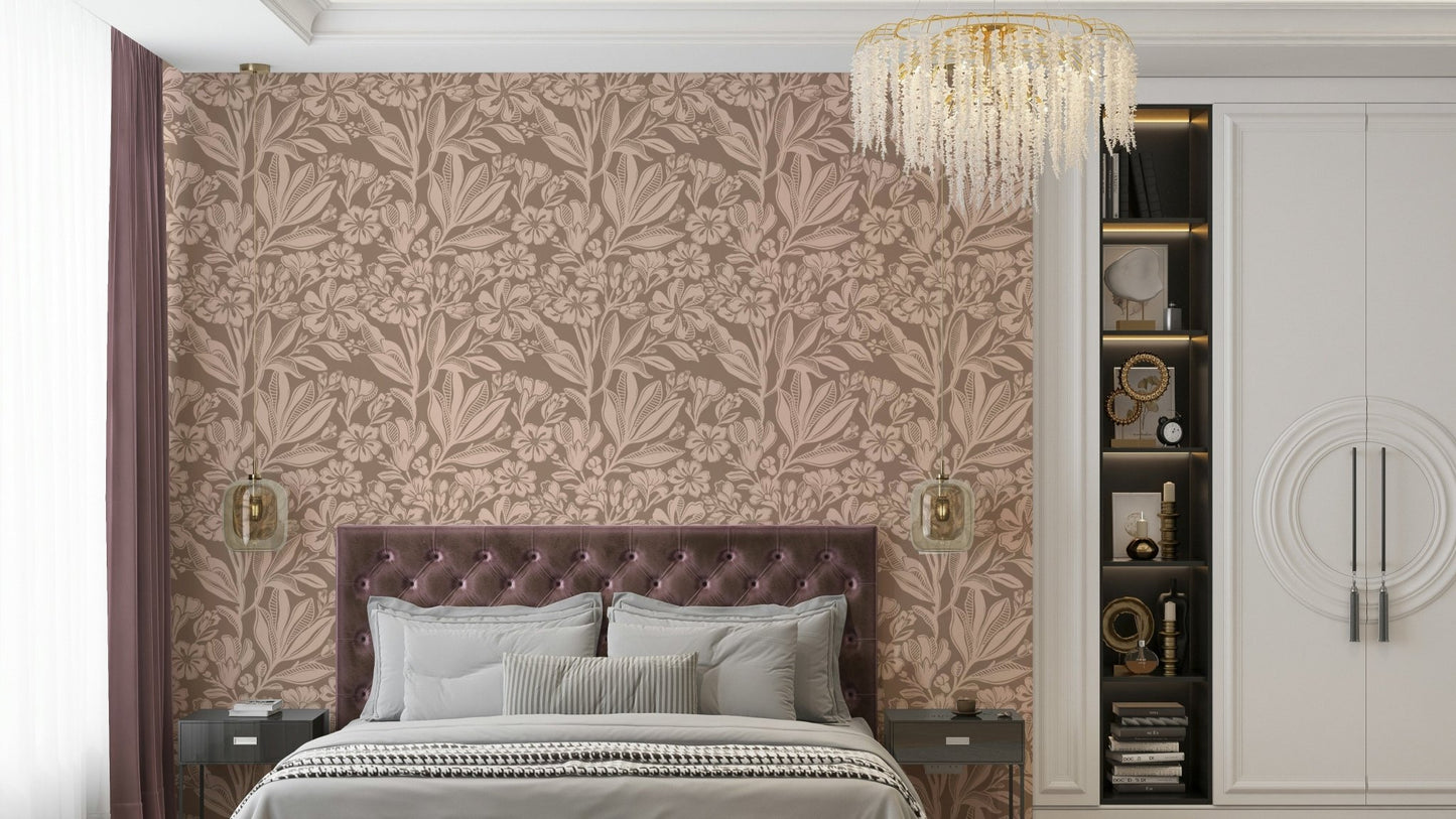 Subtle blend of warm colors wallpaper, GD981