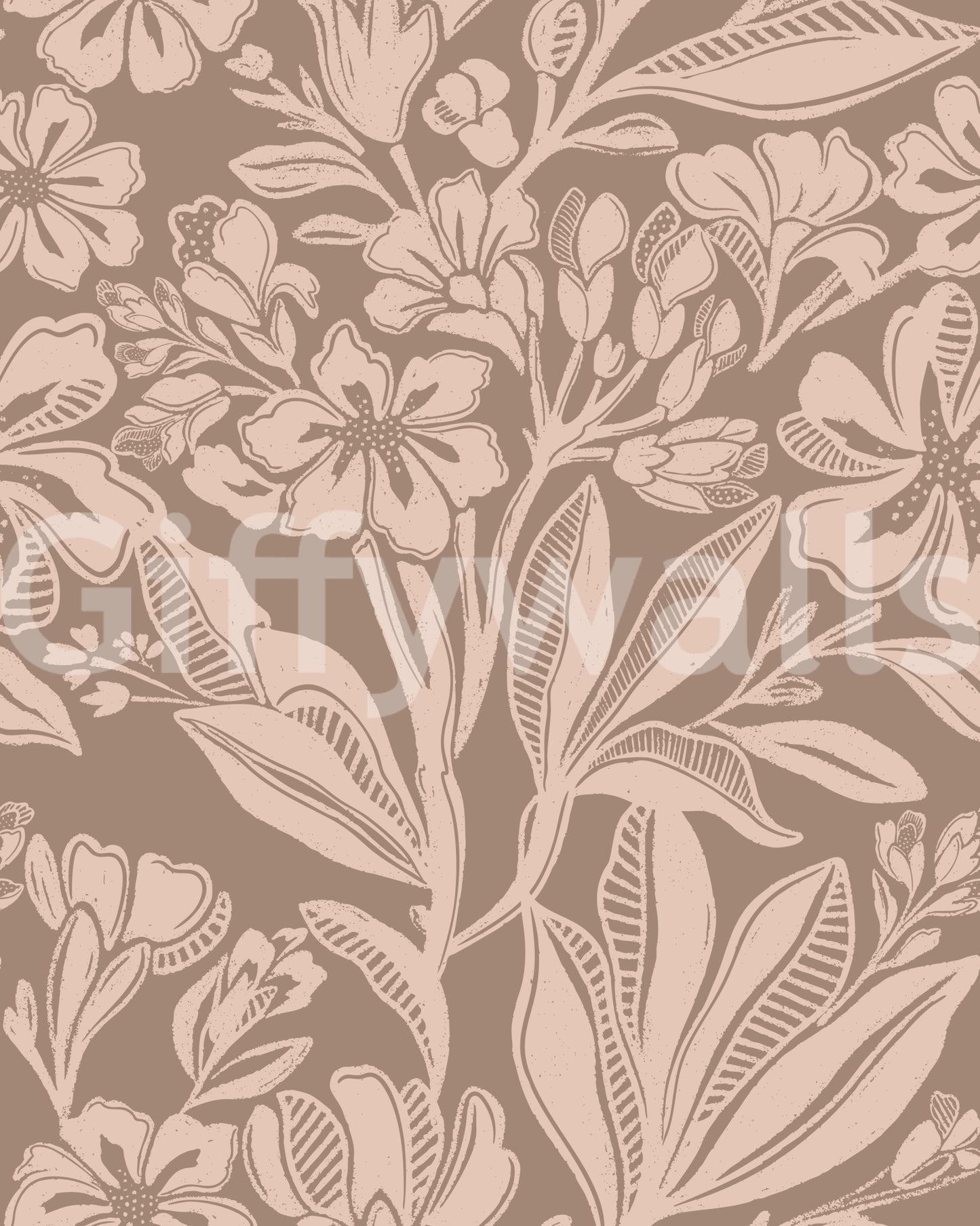 Refined natural wall mural design, GD981