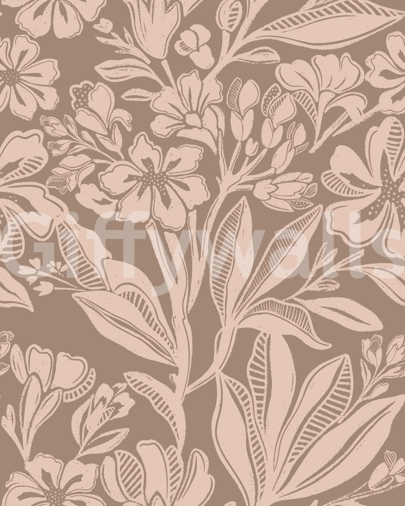 Refined natural wall mural design, GD981