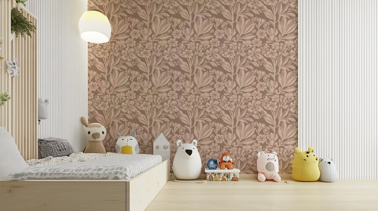 Nature-inspired wallpaper for walls, GD981