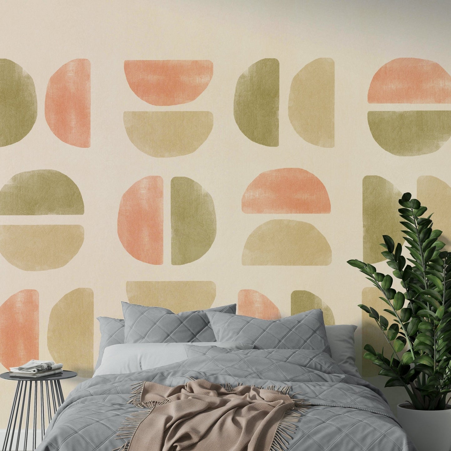 Earthy Equilibrium Wall Mural