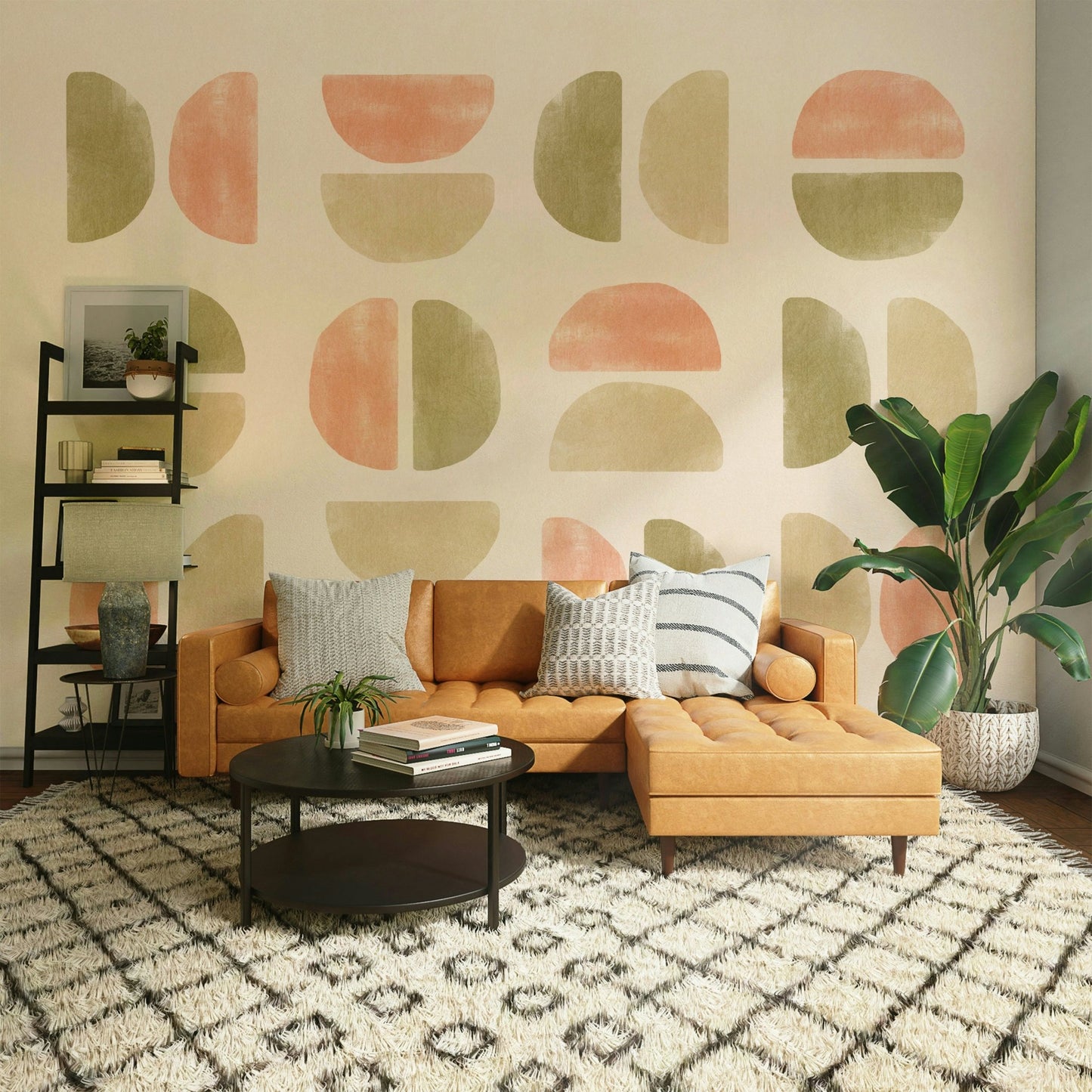 Earthy Equilibrium Wall Mural