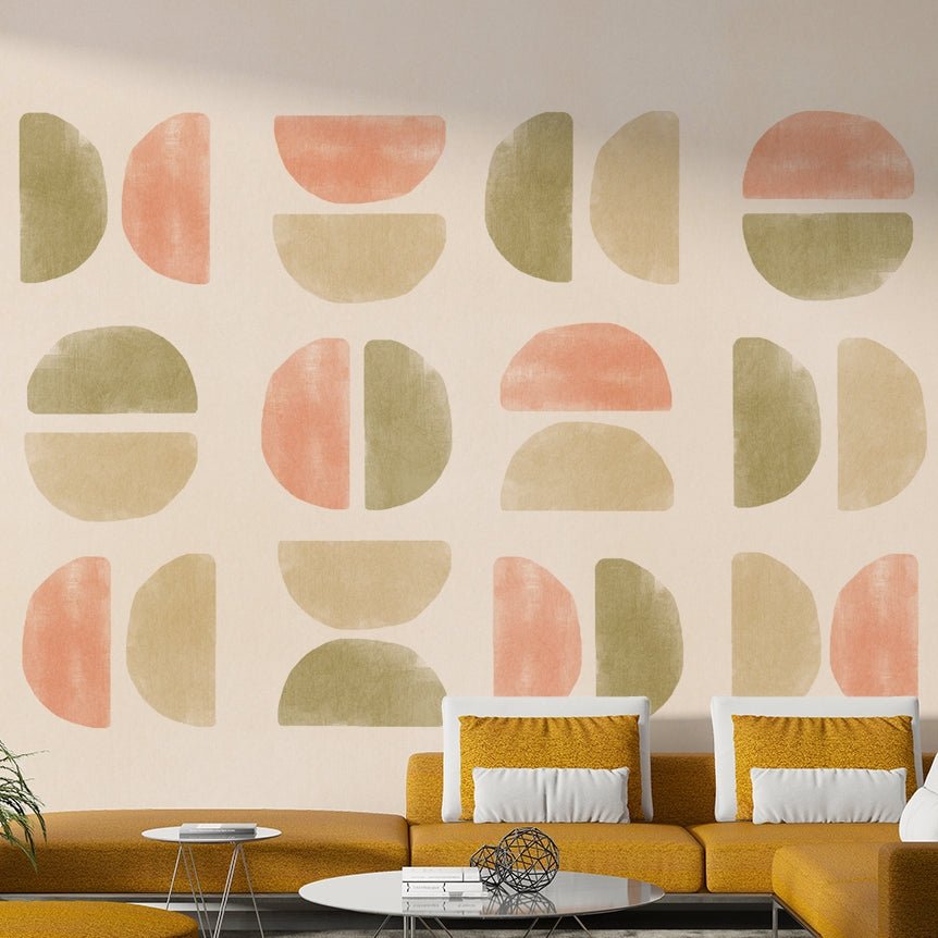 Earthy Equilibrium Wall Mural