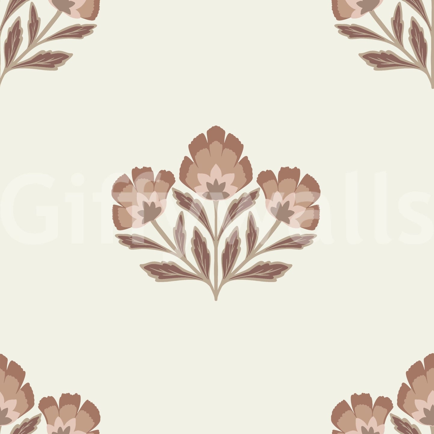 Earthy Flora Wallpaper⁠