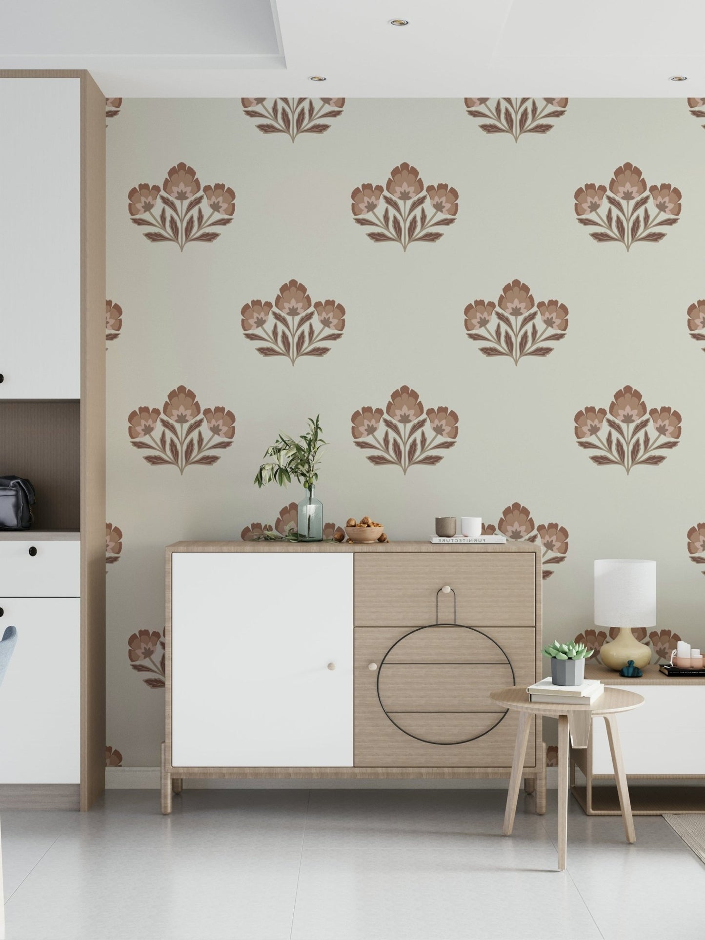 Earthy Flora Wallpaper⁠