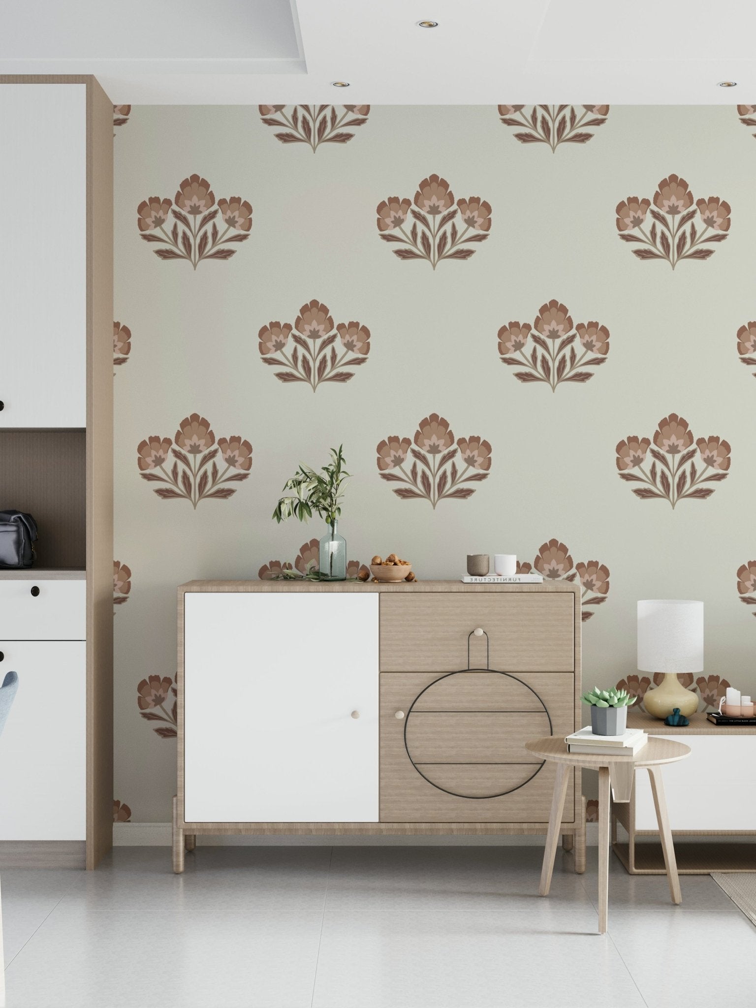 Earthy Flora Wallpaper⁠