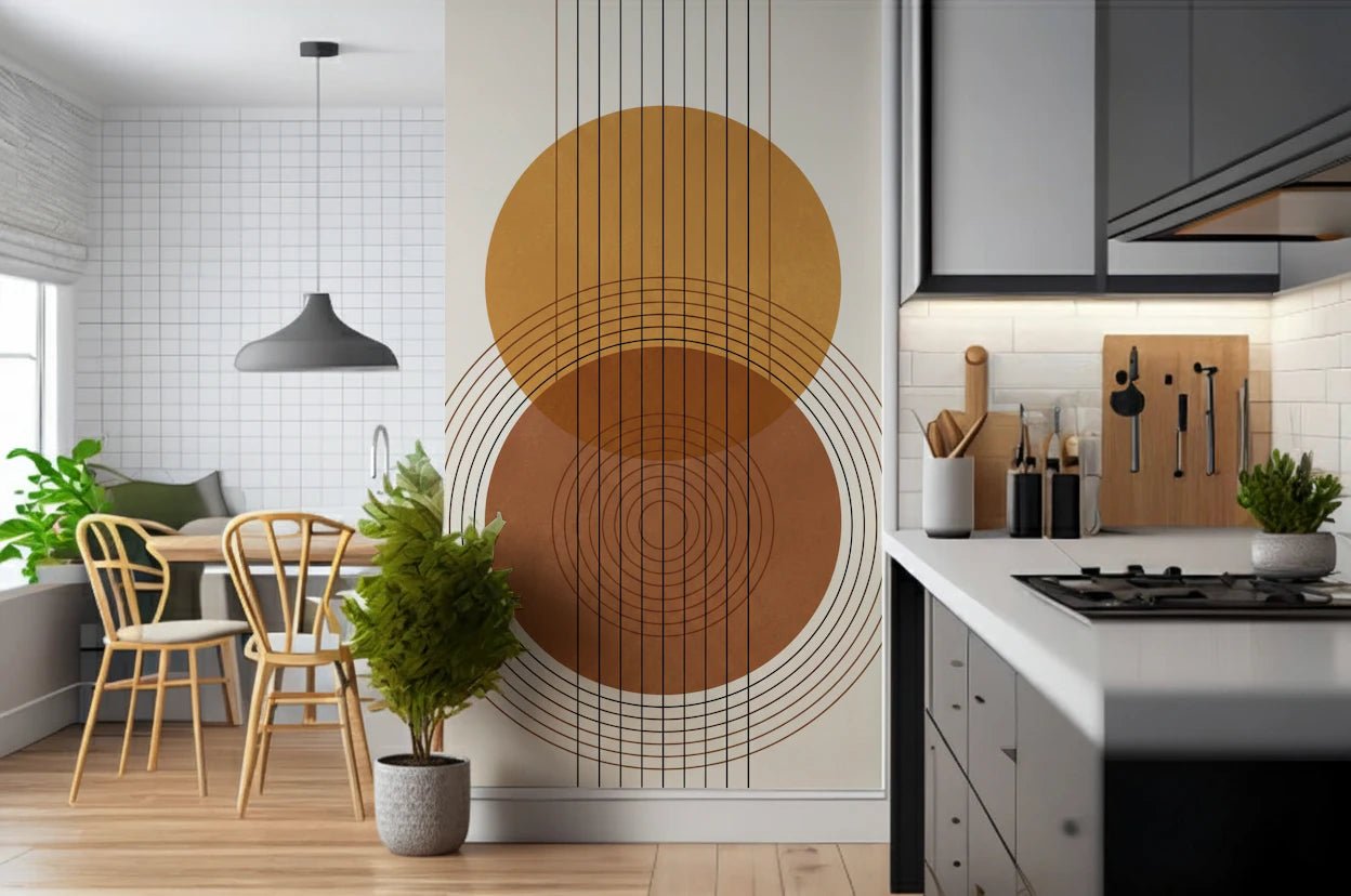 Earthy Harmony Wall Mural