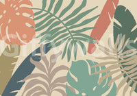 A high-quality tropical forest wall mural for walls.

