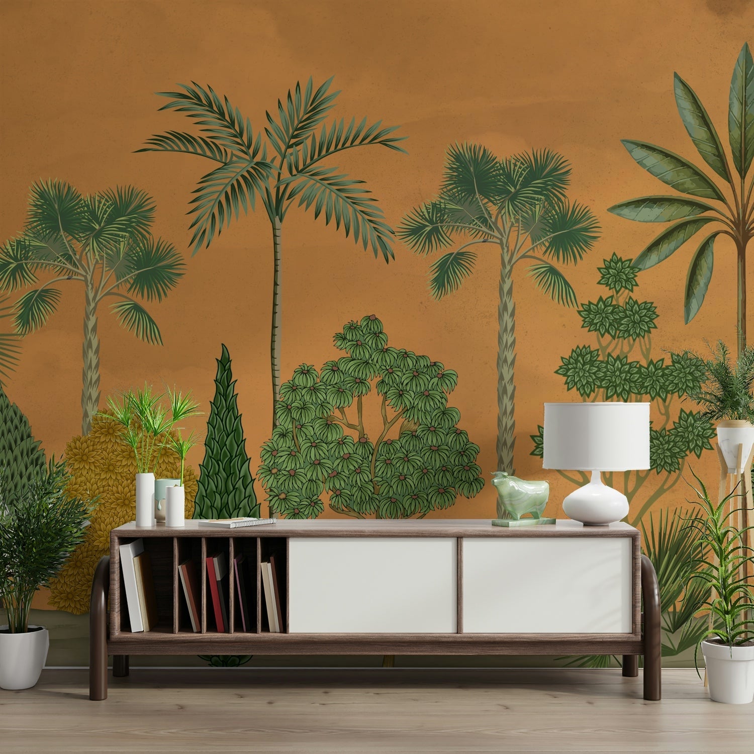 The overall composition is balanced and simple.
