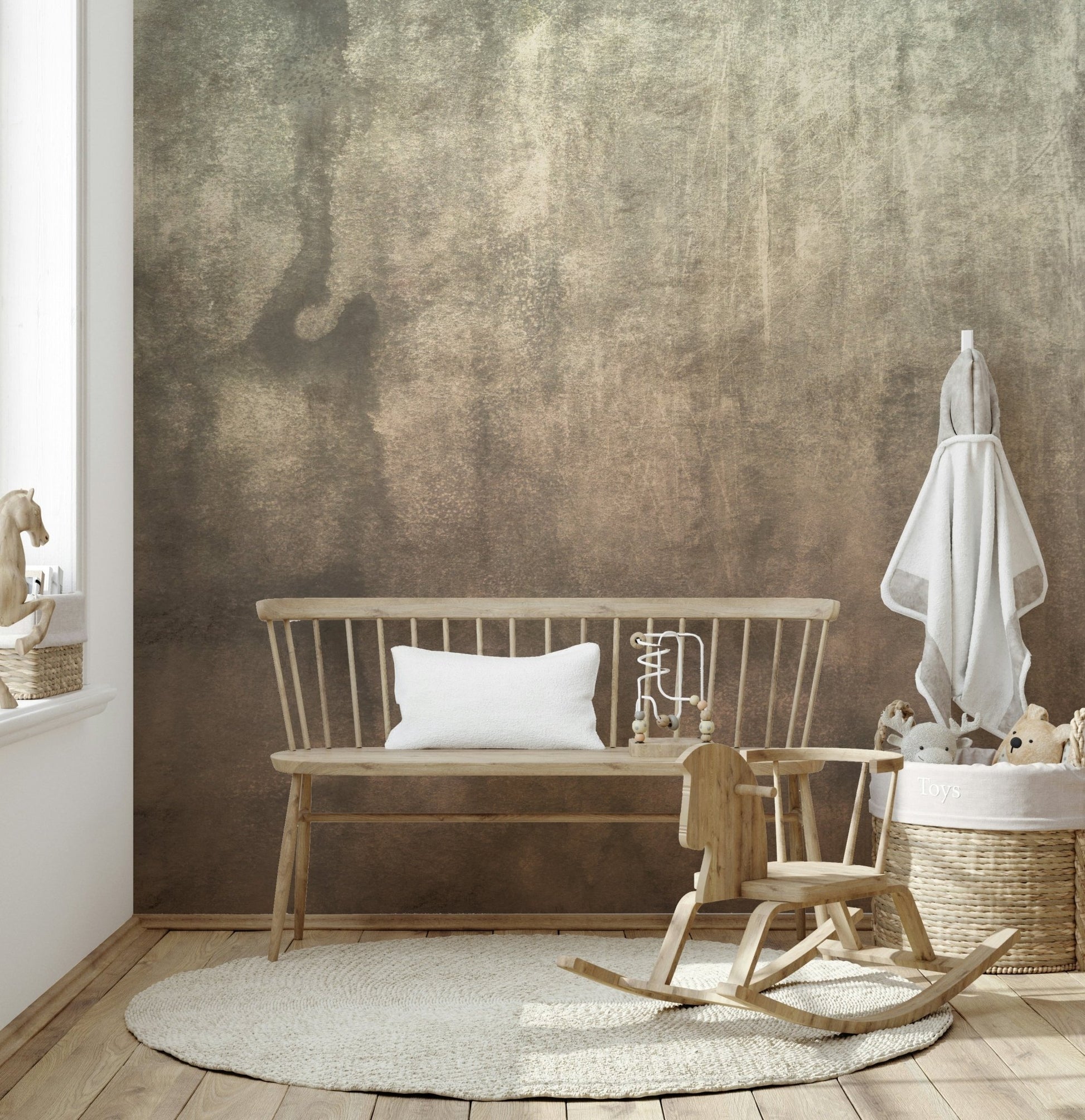 A serene tranquil forest wall mural for your decor.