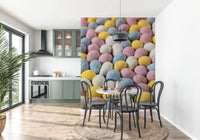 Decorative Easter Indulgence wallpaper for walls tiny sweet ovals., GD7105