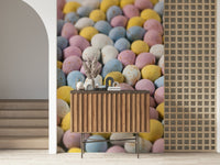 Sweet candy wallpaper Easter Indulgence colorful pattern., GD7105